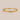 18K Gold-plated Oval Bangle by Ceann Mara Jewellery