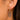 Gold Silver Stadium Earrings by Ceann Mara Jewellery